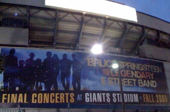Bruce Springsteen Giants Stadium